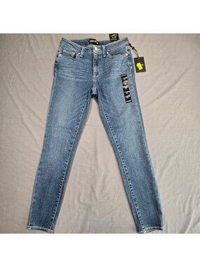 DKNY Womens Everywhere Skinny Jeans Size 27 Blue Denim Mid-Rise Stretch NEW